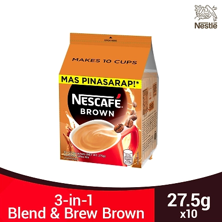 Nescafe 3-in-1 Brown 27.5gx10s-11338653