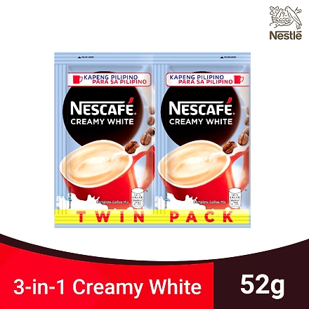 Nescafe 3-in-1 Creamy White Twin Pack 52gx5s-11345641
