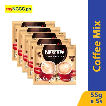 Nescafe 3-in-1 Creamylatte Twinpack 55gx5s-11522008