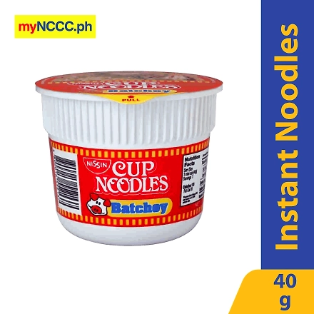 Nissin Mini Cup Noodles Batchoy 40g-10075765