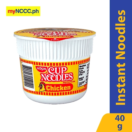 Nissin Mini Cup Noodles Chicken 40g-10070214
