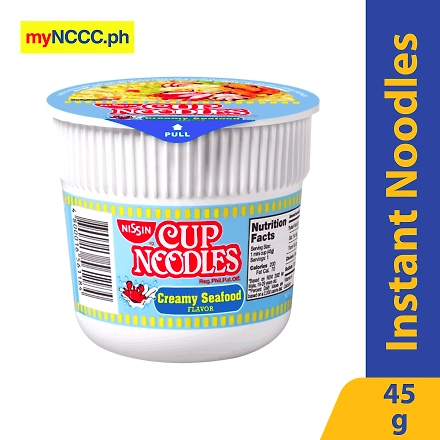 Nissin Mini Cup Noodles Creamy Seafood 45g-11117288