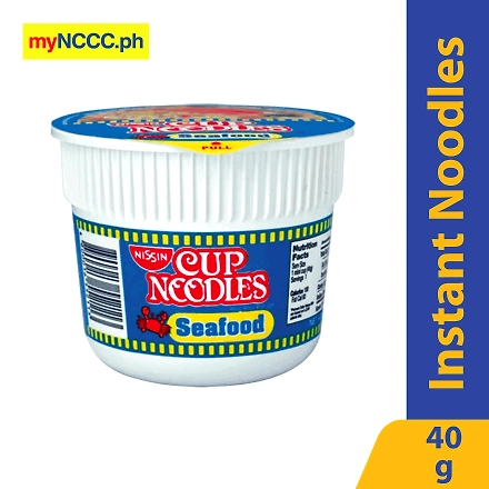 Nissin Mini Cup Noodles Seafood 40g-10070185