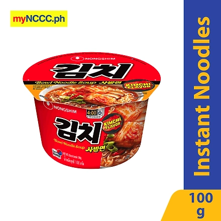 Nongshim Noodle Soup Kimchi Flavor Bowl 100g-11584561