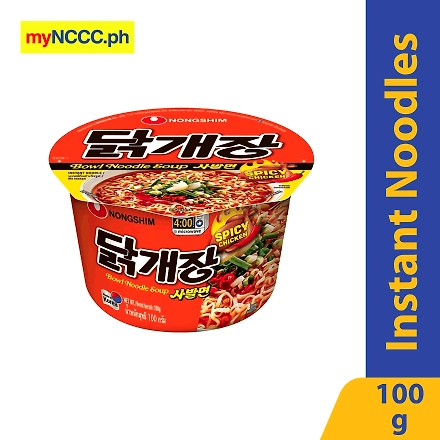 Nongshim Noodle Soup Spicy Chicken Bowl 100g-11584560