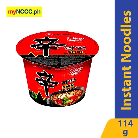 Nongshim Shin Ramyun Big Bowl Spicy Mushroom 114g-11420970