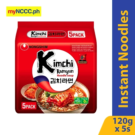 Nongshim Shin Ramyun Kimchi Multi Pack 120gx5s-11584537