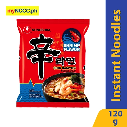Nongshim Shin Ramyun Shrimp Pouch 120g-11401684