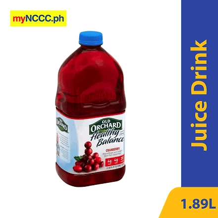 Old Orchard Healthy Balance Apple Cranberry 1.89L-10117345
