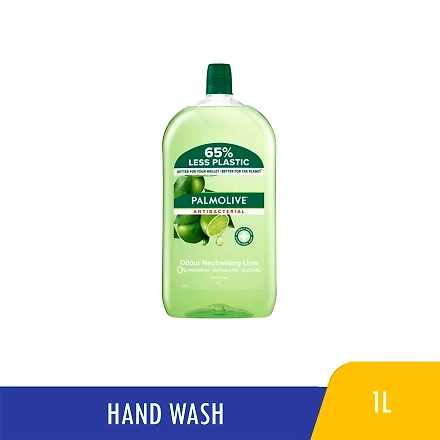 Palmolive Liquid Hand Soap Antibacterial Lime 1000ml-11563587