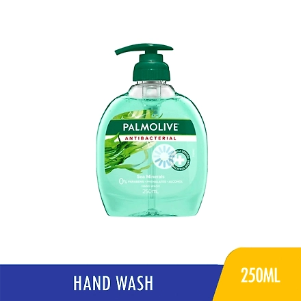 Palmolive Liquid Hand Soap Antibacterial Sea Minerals 250ml-11563583