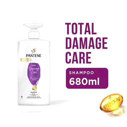 Pantene Shampoo Total Damage Care 670ml-10624375