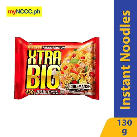 Payless Pancit Canton Xtra Big Chilimansi Pouch 130g-10025644
