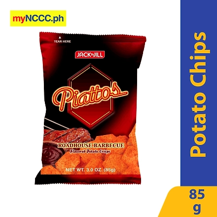 Piattos Potato Chips Roadhouse Barbecue 85g-10055312