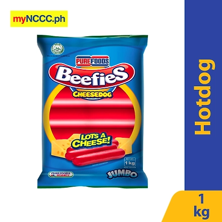 Purefoods Beefies Lots A Cheese Cheesedog Jumbo 1kg-11562700