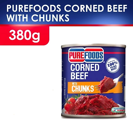 Purefoods Corned Beef Chunks 380g-11533782