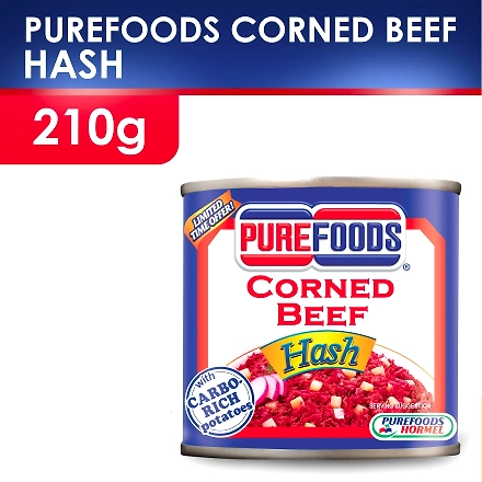 Purefoods Corned Beef Hash Easy-open Can 210g-10610056