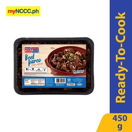 Purefoods Heat &amp; Eat Beef Pares 450g-11589685