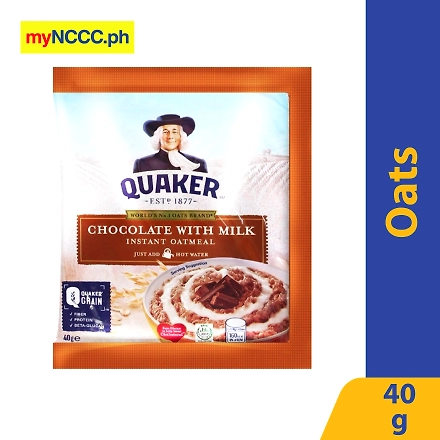 Quaker Instant Oats Choco with Milk 40g-10499519