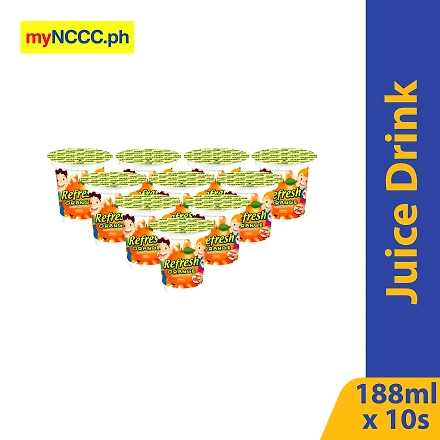 Refresh Orange Drink 188mlx10s-10026218