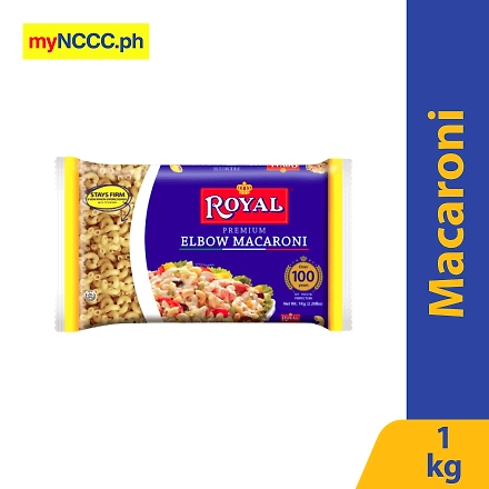 Royal Pasta Macaroni Elbow Short 1kg-10013597