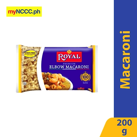 Royal Pasta Macaroni Elbow Short 200g-10013593