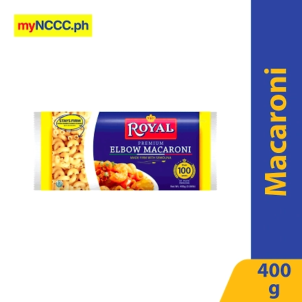 Royal Pasta Macaroni Elbow Short 400g-10013595