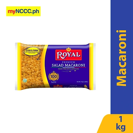 Royal Pasta Macaroni Salad Short 1kg-10013607