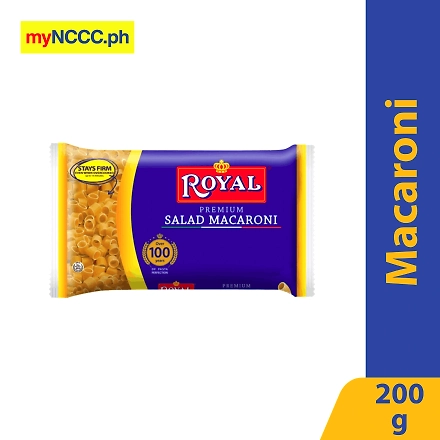 Royal Pasta Macaroni Salad Short 200g-10013601