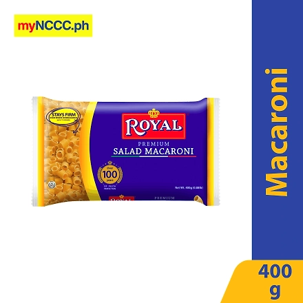 Royal Pasta Macaroni Salad Short 400g-10013603