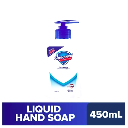 Safeguard Liquid Hand Soap Pure White 450ml-11409348