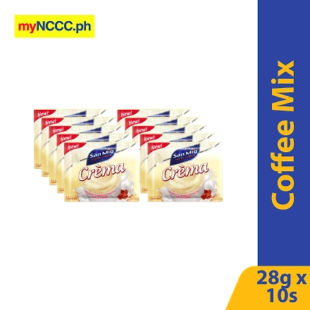 San Mig Coffee Crema White 28gx10s-10678255