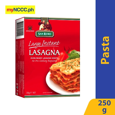 San Remo Large Instant Lasagna 250g-10038083