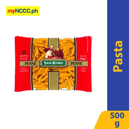 San Remo Short Pasta Penne Rigati 500g-10010637