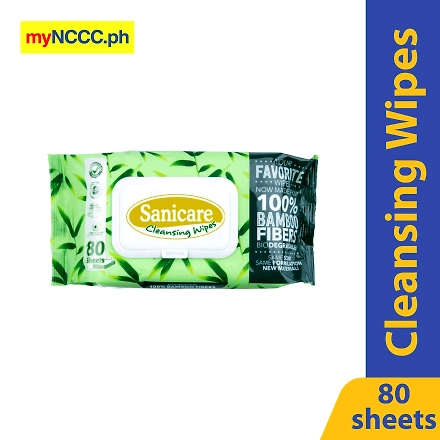 Sanicare Cleansing Wipes 80s-10748748