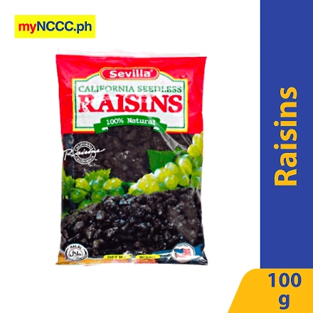 Sevilla California Seedless Raisins 100g-10015295