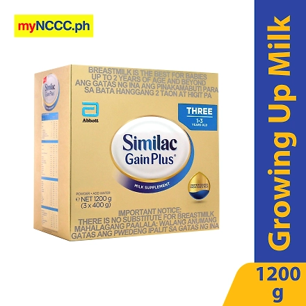 Similac Gainplus 1-3 1.2kg-10789089