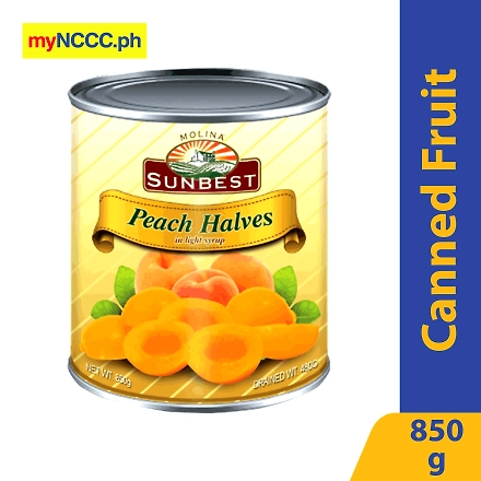 Sunbest Peach Halves 850g-10346850