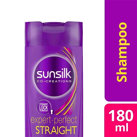 Sunsilk Shampoo Expert-Perfect Straight 180ML-10445607