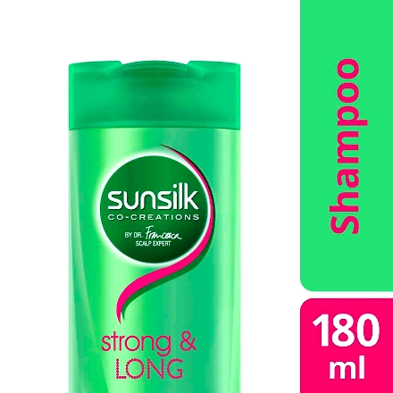 Sunsilk Shampoo Strong &amp; Long 180ML-10421300