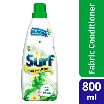 Surf Fabric Conditioner Antibac with Mint Extracts Bottle 800ML-11541557