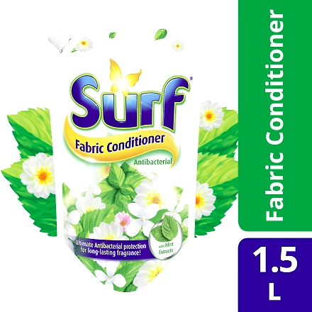 Surf Fabric Conditioner Antibac with Mint Extracts Refill 1.5L-11541559