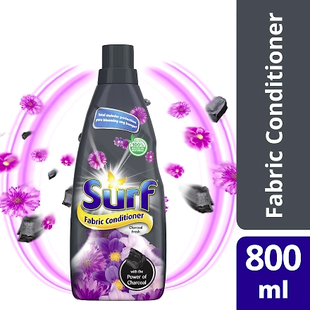Surf Fabric Conditioner Charcoal Fresh Bottle 800ML-11541544