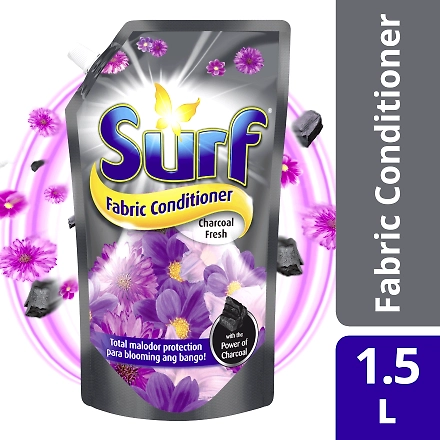 Surf Fabric Conditioner Charcoal Fresh Refill 1.5L-11541553
