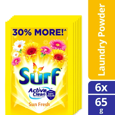 Surf Powder Detergent Sunfresh 5-in-1 65G-10472754
