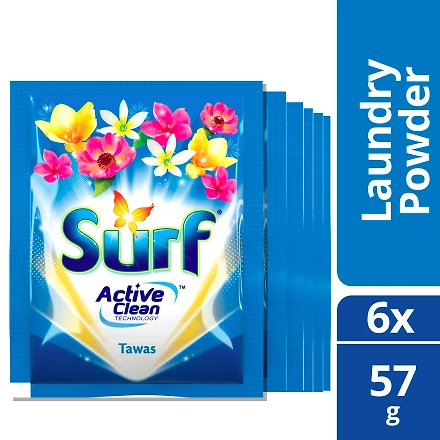 Surf Powder Detergent Tawas 5-in-1 65G-10472753