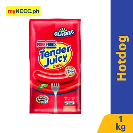 Tender Juicy Hotdog Classic Regular 1kg-10026037
