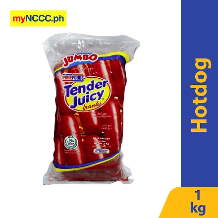 Tender Juicy Jumbo Hotdog 1kg Halal-11518507