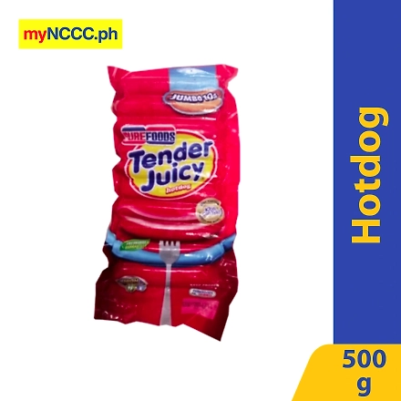 Tender Juicy Jumbo Hotdog 500g Halal-11518399