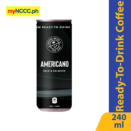 The Coffee Bean &amp; Tea Leaf Americano Premium Ready-to-Drink Coffee 240ml-11366454